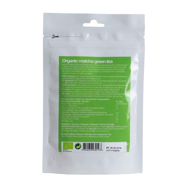 Matcha Powder Superfruit 100 g økologisk